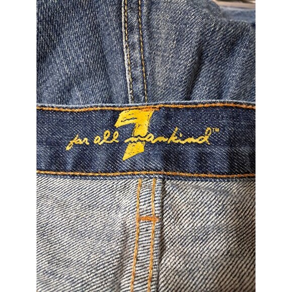 7 For All Mankind Relaxed T521R061u-061U Montana Wash Made In USA Mens 34x32 Y2K - Picture 2 of 12